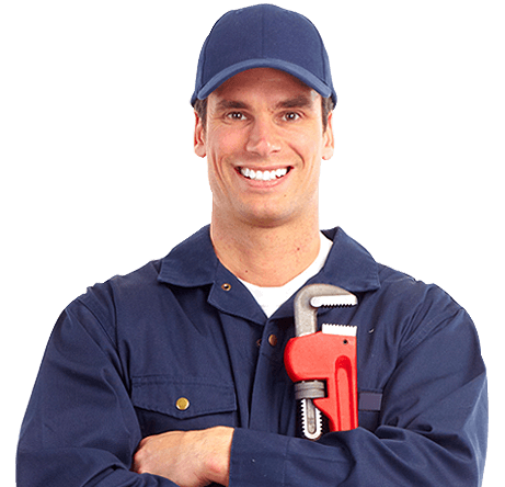 plumber smiling